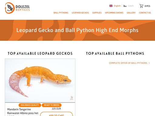breeding of leopard gecko and ball python high end morphs