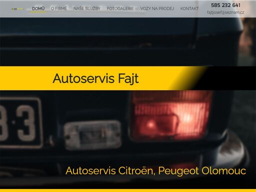 firma vznikla na začátku devadesátých let a zabývala se opravou všech značek osobních automobilů ze zahraničí.
    koncem devadesátých let se firma začala specializovat na opravy francouzských vozů peugeot – citroën – touto specializací se zabývá dodnes na špičkové úrovni.