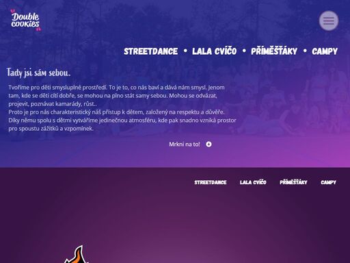 streetdance, cvičení a nově dílničky pro děti. kroužky v berouně, hostivici, příbrami a praze. doraz na zkoušku zdarma! zažij skvělou partu!