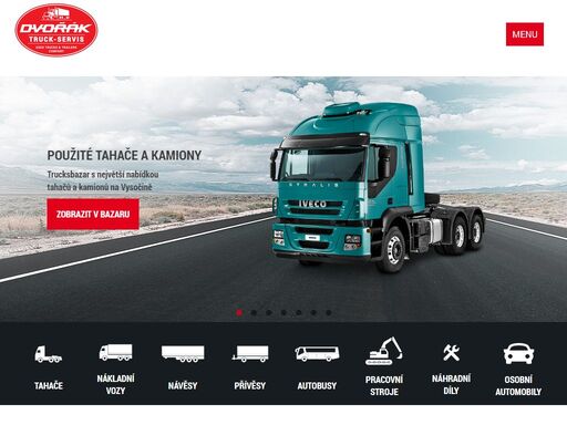 prodej a výkup nákladních vozidel ve velkém meziříčí. návěsy, přívěsy, autobusy, pracovní stroje. provozujeme i servis a mycí linku.