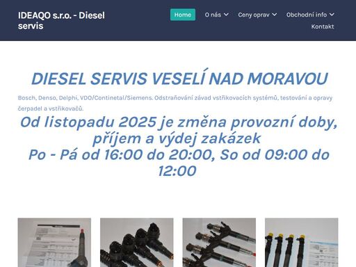 vstřik, vstřikovač, čerpadlo, diesel servis, common rail, opravy vstřikovačů, testování vstřikovačů, bosch, delphi, denso, vdo, siemens, continental, autoservis, opravy automobilů, bosch vp30, bosch vp44, pd vstřikovač. diesel servis veselí nad moravou, opravy vstřikovačů a čerpadel, opravy vstřikovacích soustav. opravy pd vstřikovačů, opravy vstřikovacích čerpadel.