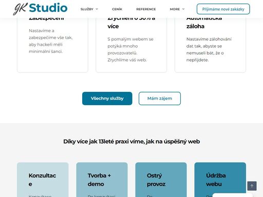 je na čase podnikat online! vytvoříme pro vás kvalitní, moderní a funkční webové stránky, které budou splňovat všechny důležité aspekty. nabízíme vám správu nebo pronájem webových stránek s redakčním systémem, online vizitky a e-shopy. jsem tu pro vás, ať už jste firma nebo živnostník.