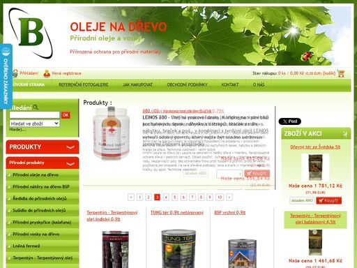 olej na dřevo,oleje,lněný olej,tungový olej,konopný,světlicový olej,barvy,laky,vosk,vosky,olejová lazura,impregnace,napouštědlo,lazurovací oleje,terpentýn, dehet, fermež,tvrdovoskový olej,bbb barvy,moravia bio,deron,biocidní ochrana dřeva