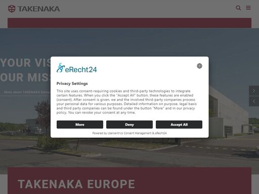 takenaka europe 

japanese roots, innovative architecture. 

this is takenaka: a family business stemming back over 17 generations, with over 400 years of construction experience and over 50 years of construction activity in europe. an achievement of which we are justifiably proud!
