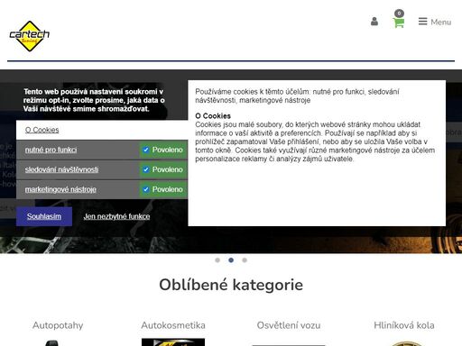 autodoplňky, autopotahy, autokosmetika, autožárovky, hliníková kola