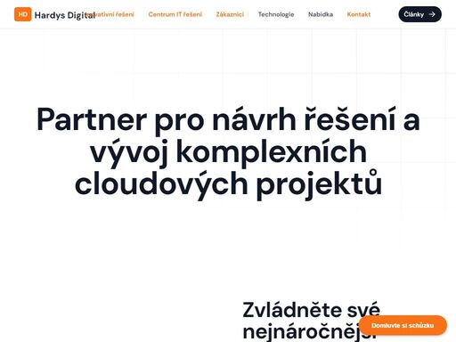 hardys digital - partner pro návrh řešení a vývoj komplexních cloudových projektů