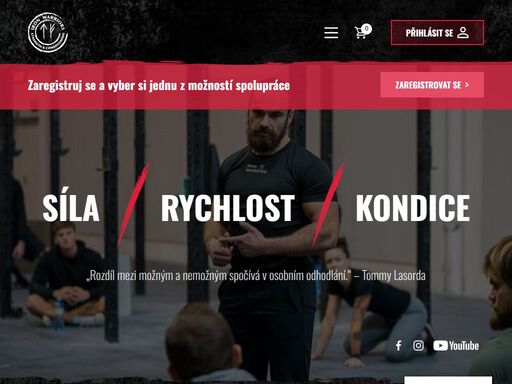 silové a kondiční tréninkové programy pro sportovce a powerliftery.