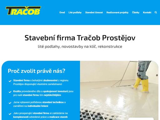 specialisté na lité podlahy a potěry. anhydritové, cementové, betonové a další typy. poskytujeme řešení výstavby rodinných, bytových a komerčních domů.