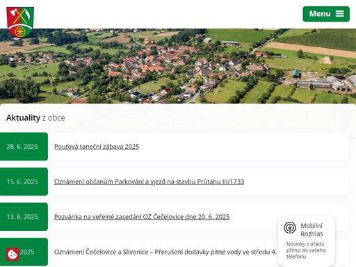 obec čečelovice se nachází na hranici 2 krajů - jihočeského a západočeského na polovině cesty mezi blatnou a horažďovicemi.