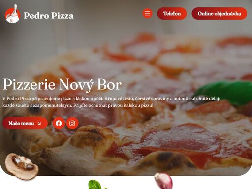 jsme pizzerie s dlouholetými zkušenostmi, která nabízí autentické italské pizzy. objednejte si naši pizzu a přesvědčte se sami!