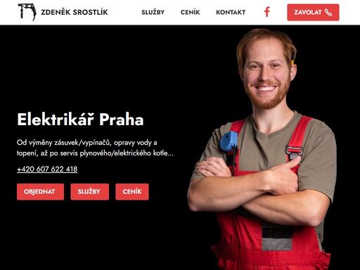 zdeněk srostlík | elektrikář, topení, voda, plyn, revize/opravy plynových a elektrických spotřebičů.