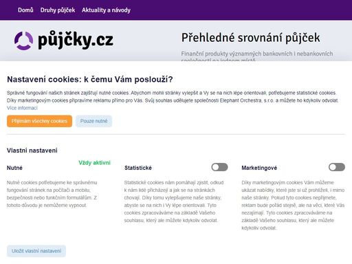porovnejte si ty nejvýhodnější půjčky na trhu a vyberte si tu opravdu nejlepší půjčku s férovými podmínkami.