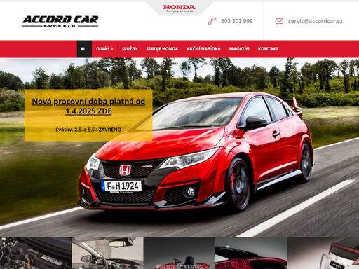 naše společnost accord car servis s.r.o. vám nabízí kvalitní servis vozidel všech značek s moderním zázemím a zkušenostmi značkového autoservisu.