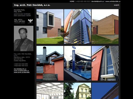 ing. arch. petr davídek, s.r.o., davídek petr, ing. arch.