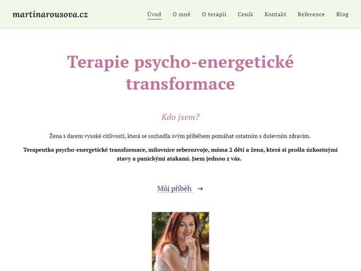 terapie psycho-energetické transformace