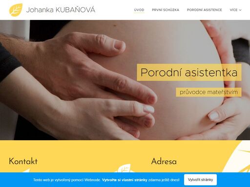 privátní porodní asistence pro prahu a středočeský kraj. předporodní, porodní a poporodní služby. laktační poradenství. vázání miminek do šátku.