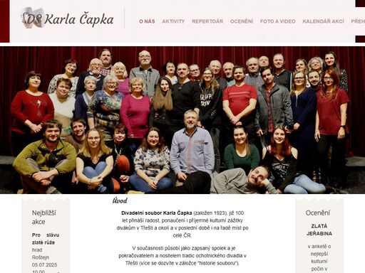 třešťský divadelní soubor karla čapka