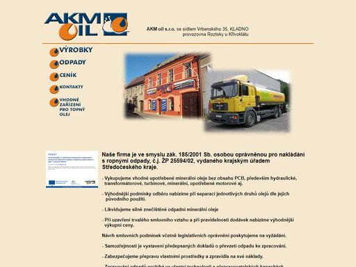 akm-oil výroba a prodej topných olejů,běžných olejů-sitol,likvidace olejů-trafoolejů,hydraulických olejů.