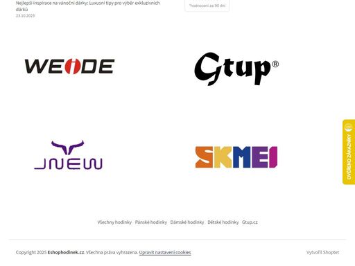 eshop se značkovými hodinkami. ? vyberte si pánské • dámské • dětské hodinky • digitální •  sportovní • fitness hodinky • klasické • vodotěsné hodinky • hodiny • budíky | rychle a levně na eshophodinek.cz