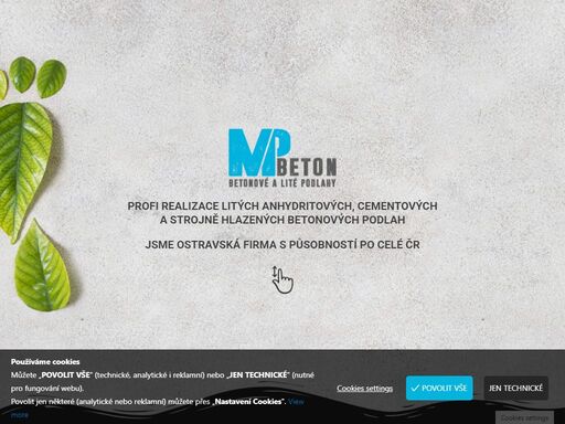 jsme firma s mnohaletou praxí a nabízíme profesionální realizaci litých anhydritových, cementových a strojně hlazených betonových podlah.