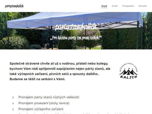 www.partystanykalich.cz