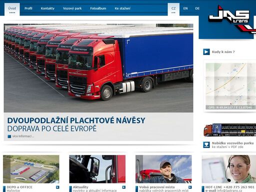 dopravní a spediční společnost, kamionová doprava