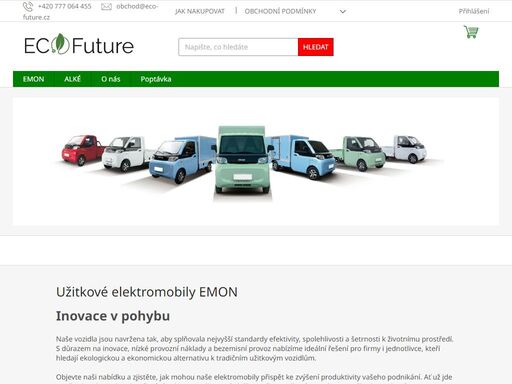 užitkové elektromobily emon. inovace v pohybu 















naše vozidla jsou navržena tak, aby splňovala nejvyšší standardy efektivity, spolehlivosti a šetrnosti k životnímu prostředí. s důrazem na inovace, nízké provozní náklady a bezemisní provoz nabízíme ideální řešení pro firmy i jednotlivce,…