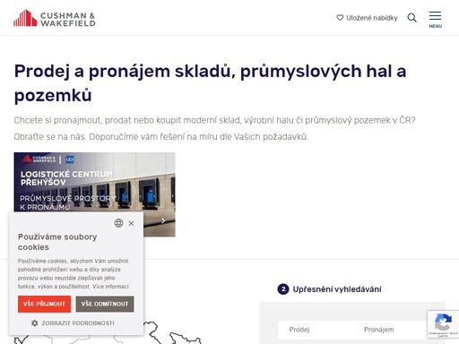 prodej a pronájem skladů, průmyslových hal a pozemků. sháníte pronájem nebo prodej moderního skladu, výrobní haly či průmyslového pozemku v čr? ozvěte se nám. získáte tipy na sklady kategorie a dle vašich přání.