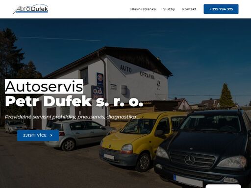 pravidelné servisní prohlídky, pneuservis, diagnostika elektronických systémů, příprava a provedení stk+me, veškeré mechanické, klempířské a elektrikářské práce