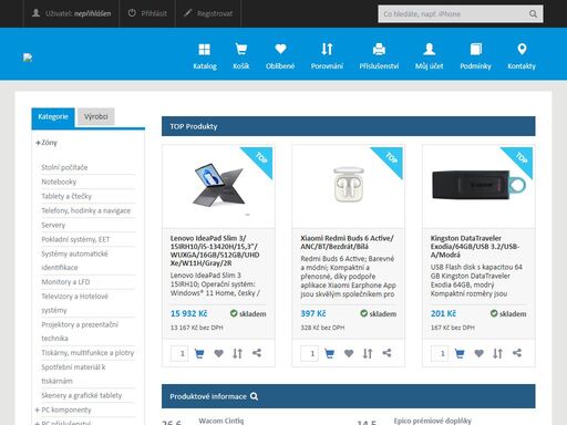 c-shop.cz - kamenný a internetový obchod nabízí počítače, lcd tv, notebooky, hardware a software od značek hp, asus, acer, samsung, sony, toshiba