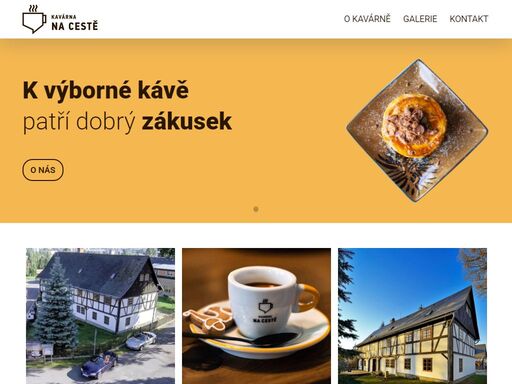 vítejte na webu kavárny na cestě v jablonci