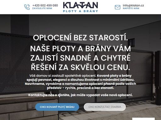 kované ploty a brány na míru – česká kvalita, dlouhá životnost, záruka až 10 let. kompletní servis od návrhu po montáž.