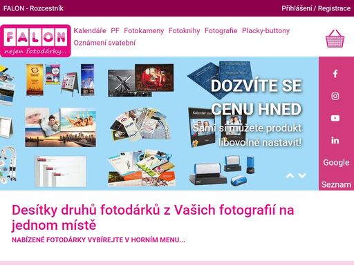 foto kalendář, foto kniha, foto hrnek, foto obraz, foto pexeso, foto puzzle, foto podložka pod myš, foto polštář, foto pohlednice, foto pf, foto kámen, fotografie, foto podtácky, foto placka, foto sešit, foto blok, foto oznámení kalendáře, fotoknihy, fotohrnečky, fotoobrazy, foto polštáře, pexesa, puzzle, podložky pod myš, pohlednice, pf, fotokameny, fotoplakáty, fotografie, podtácky, placky, sešity, bloky, oznámení a další...