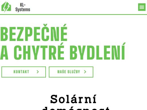 k&l systems nabízí rozsáhlé služby v oblasti elektroinstalace, zabezpečovacích systémů, chytré domácnosti loxone a následný celkový servis.
