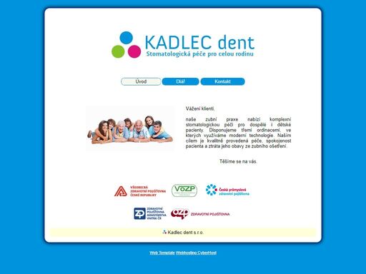 prezentace kadlec dent, s.r.o. - zubní péče pro každého