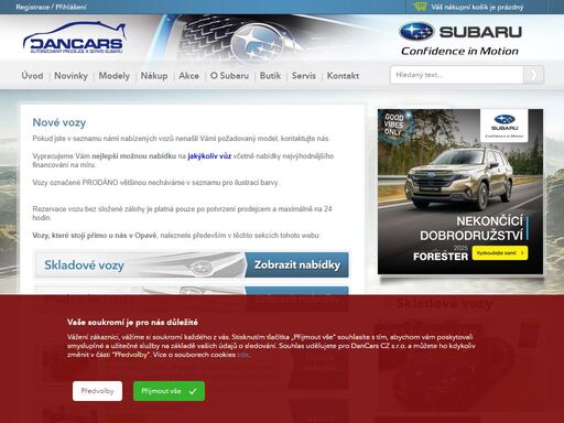 subaru opava - dancars cz s.r.o.