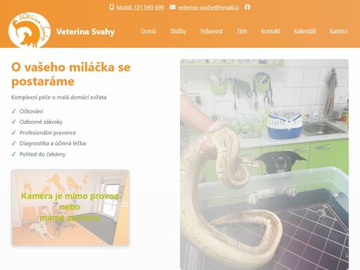 veterinární ordinace jížní svahy