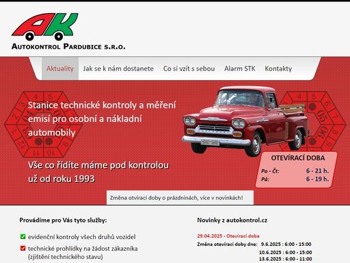 stk - autokontrol pardubice s.r.o.