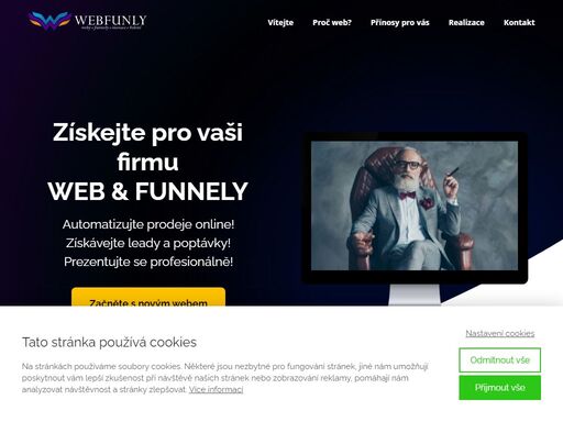 řešíte návštěvnost webu nebo konverze? chcete web či eshop, který vás dostane z bodu a do bodu b? přejete si zvýšit prodej, zájem a důvěru...