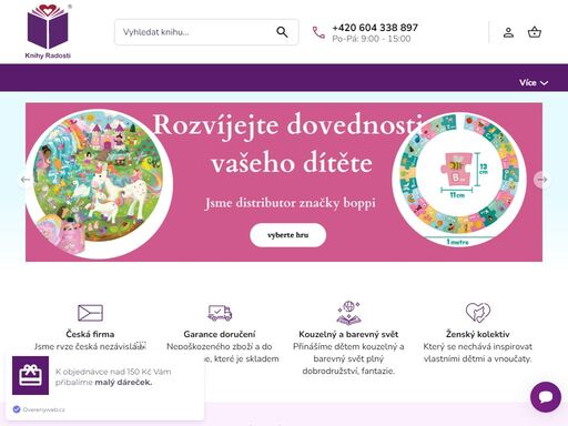 knihyradosti-esho.cz ?i knihy pro děti a dospělé, hry, puzzle, edukativní a tvořivé hry a hračky nejen značky boppi a apli kids.