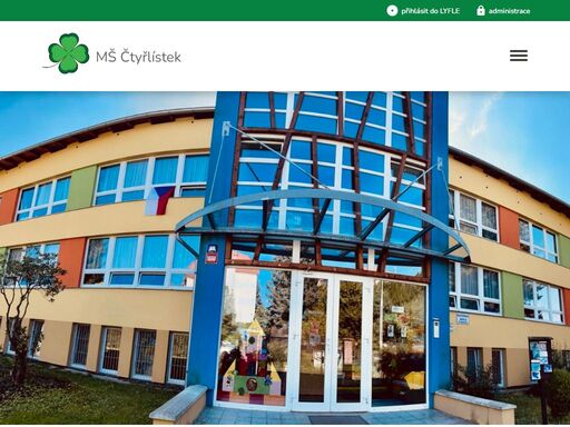 mš čtyřlístek říčany - mateřská školka čtyřlístek s velkou zahradou se nachází na sídlišti zvaném kavčí skála, v klidném prostředí, mimo rušné komunikace, v blízkosti lesů. čtyřlístek má image školy, která se zabývá zdravým životním stylem. součástí vzdělávacího programu jsou projekty zdravá abeceda, naše zahrádka a mezigenerační setkávání se seniory v dpks na kavčí skále.