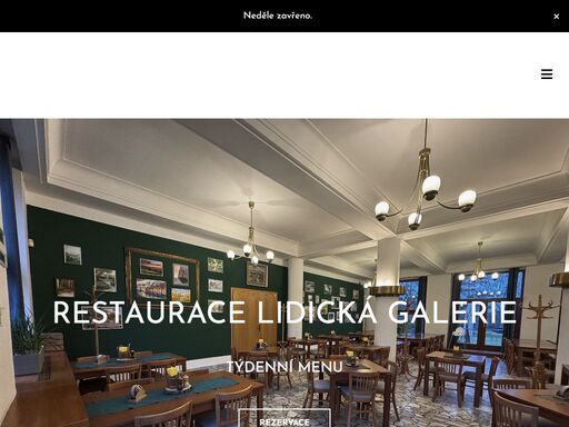 restaurace lidická galerie týdenní menu týdenní polední menu 11:00 - 15:00 naše menu snídaně 8:00 - 10:30 po - so snídaně 8:00 - 10:30 po - so obědy 11:00 - 15:00 po - pá večeře 17:00 - 21:00 so snídaně anglická snídaně 175 sázená vejce, opečená slanina, párek, fazole v rajčatové omáčce, pečené žampiony, pečené