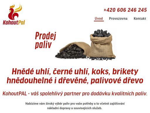 nabízíme vám široký výběr paliv pro vaše potřeby a to včetně zajišťování nákladní dopravy a souvisejících služeb. spolupracujeme s renomovanými těžebními…