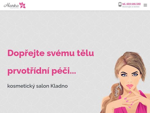 kosmetický salon hanka nabízí širokou nabídku kosmetických služeb přímo v centru kladna. přijďte si příjemně odpočinout a dopřát své pleti to nejlepší z přírody.