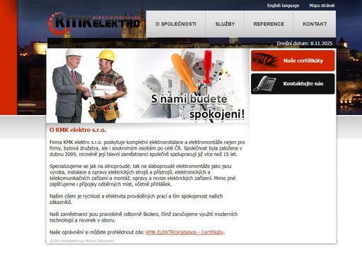 elektroinstalace,instalace,elektro,silnoproud,slaboproud,výroba,oprava,přípojka,přihláška,moderní,technologie,praha,kmk,elektro,elektroinstalace,rychlost,spokojenost,elektromontaz,elektrina,proud,napeti,zasuvky,zasuvka,svetlo,svetla, kmk elektro s.r.o. - elektroinstalace a elektromontáže.