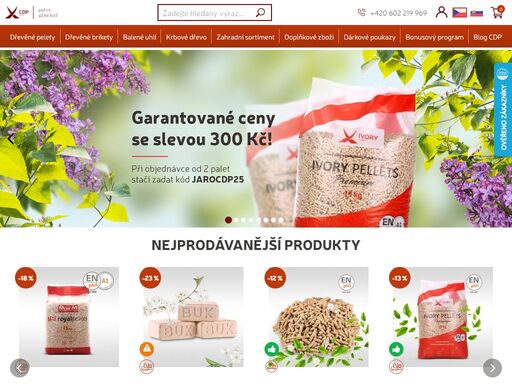 největší český distributor kvalitních dřevěných pelet, briket a baleného uhlí s unikátní certifikovanou dopravou až k vašemu kotli. doprava zdarma od 2 t.