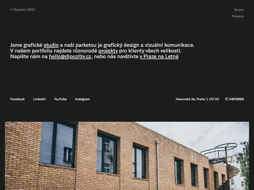 dipozitiv je inovační - vizionářské grafické studio, navrhneme pro vás vhodné řešení marketingové komunikace od online kanálů až po tištěné.