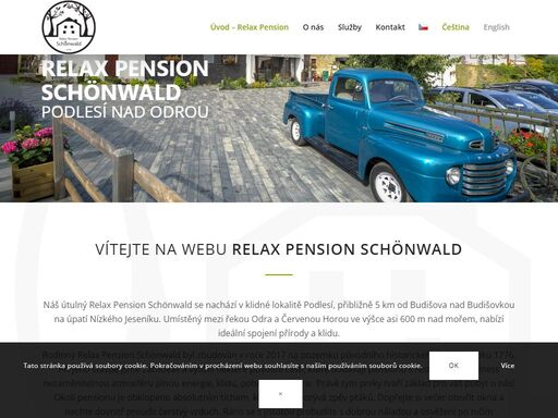 relax pension, ubytování, restaurace, wellness relax pension schönwald libavá budišov nad budišovkou dvorce moravský beroun červená hora břidlicová stezka odry