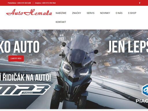 naše firma auto hemala vznikla již v roce 1990 jako nezávislý servis automobilů a zahájila svoji činnost na ulici loděnické v pohořelicích.