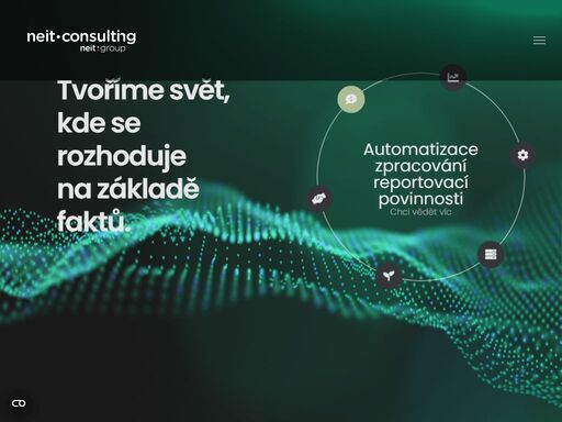 spojujeme svět byznisu s daty. business intelligence srozumitelně. dodáváme řešení na podporu rozhodování.